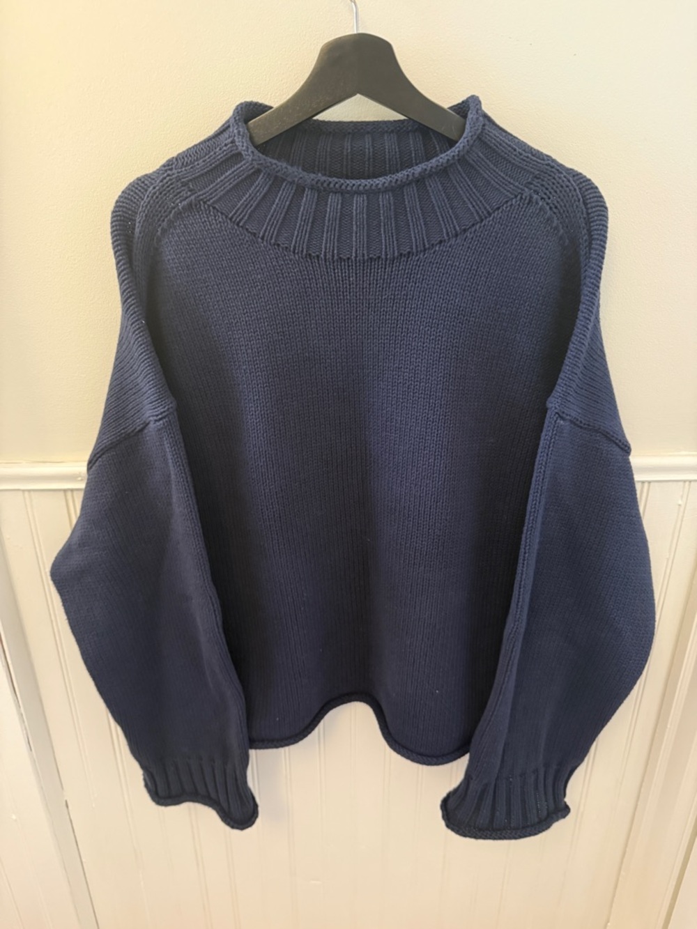 J. Crew Navy 2025 Rollneck Size L NWOT